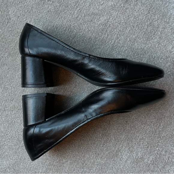 Steve Madden Genuine Leather Block Heels - Picture 5 of 8